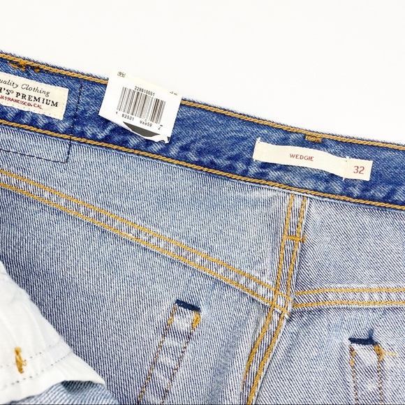 Levi’s Premium Wedgie Icon Fit High Rise Ankle Distressed Jeans: Truth Unfolds - Picture 14 of 16